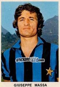 Sticker Giuseppe Massa - Calciatori 1973-1974 n. 112 - Edis