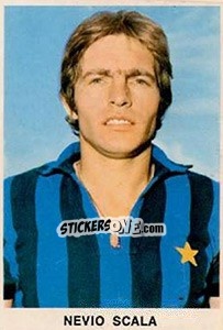 Sticker Nevio Scala - Calciatori 1973-1974 - Edis