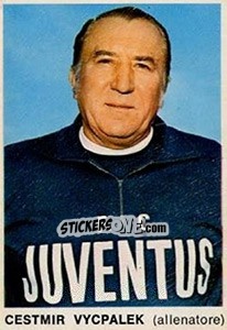 Sticker Cestmir Vycpalek - Calciatori 1973-1974 n. 121 - Edis