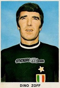 Cromo Dino Zoff - Calciatori 1973-1974 - Edis