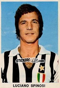Sticker Luciano Spinosi - Calciatori 1973-1974 - Edis
