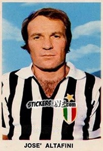 Sticker Jose' Altafini - Calciatori 1973-1974 n. 134 - Edis