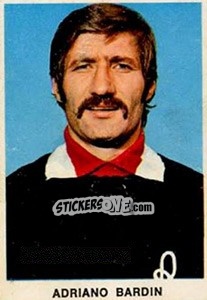 Sticker Adriano Bardin - Calciatori 1973-1974 n. 139 - Edis