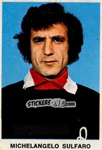 Sticker Michelangelo Sulfaro - Calciatori 1973-1974 - Edis
