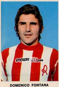 Figurina Domenico Fontana - Calciatori 1973-1974 - Edis