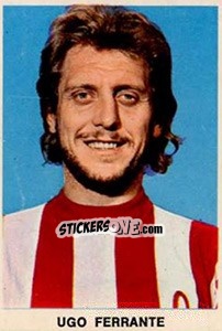 Sticker Ugo Ferrante - Calciatori 1973-1974 - Edis