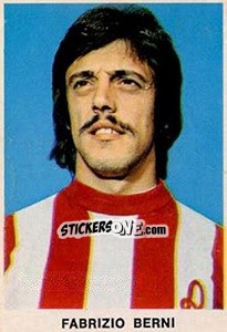 Sticker Fabrizio Berni - Calciatori 1973-1974 n. 145 - Edis