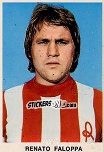 Cromo Renato Faloppa - Calciatori 1973-1974 - Edis