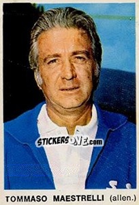 Sticker Tommaso Maestrelli - Calciatori 1973-1974 - Edis