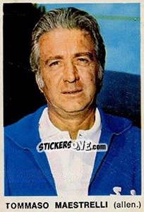 Sticker Tommaso Maestrelli - Calciatori 1973-1974 n. 155 - Edis