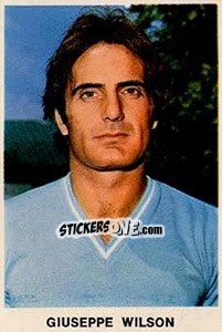 Cromo Giuseppe Wilson - Calciatori 1973-1974 - Edis