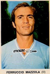 Sticker Ferruccio Mazzola (II) - Calciatori 1973-1974 n. 168 - Edis