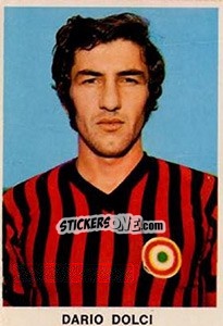 Sticker Dario Dolci - Calciatori 1973-1974 n. 177 - Edis