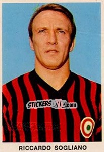 Figurina Riccardo Sogliano - Calciatori 1973-1974 - Edis