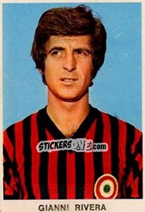 Cromo Gianni Rivera - Calciatori 1973-1974 - Edis
