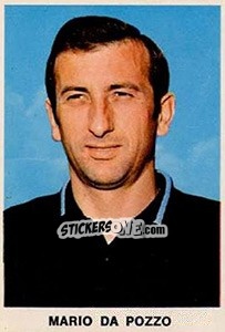 Sticker Mario Da Pozzo - Calciatori 1973-1974 - Edis