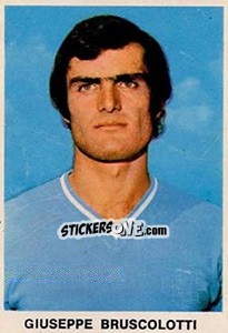 Sticker Giuseppe Bruscolotti - Calciatori 1973-1974 - Edis