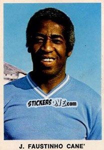 Sticker J. Faustinho Cane' - Calciatori 1973-1974 - Edis
