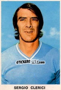Figurina Sergio Clerici - Calciatori 1973-1974 - Edis