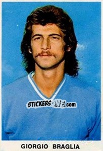Sticker Giorgio Braglia - Calciatori 1973-1974 - Edis