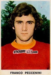 Sticker Franco Peccenini - Calciatori 1973-1974 - Edis