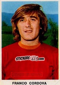 Sticker Franco Cordova - Calciatori 1973-1974 n. 217 - Edis