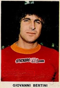 Sticker Giovanni Bertini - Calciatori 1973-1974 - Edis