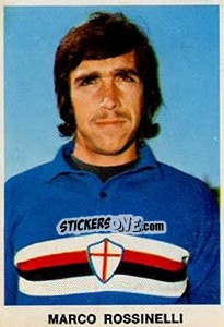 Sticker Marco Rossinelli - Calciatori 1973-1974 - Edis