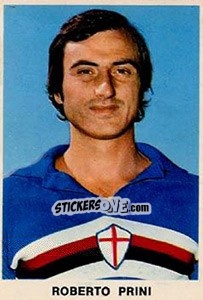 Cromo Roberto Prini - Calciatori 1973-1974 - Edis