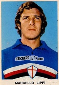 Figurina Marcello Lippi - Calciatori 1973-1974 - Edis