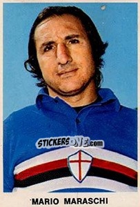 Cromo Mario Maraschi - Calciatori 1973-1974 - Edis