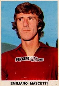 Sticker Emiliano Mascetti - Calciatori 1973-1974 n. 247 - Edis