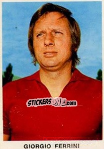 Figurina Giorgio Ferrini - Calciatori 1973-1974 - Edis