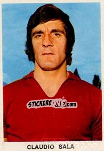 Sticker Claudio Sala - Calciatori 1973-1974 - Edis
