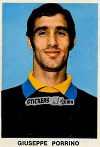 Cromo Giuseppe Porrino - Calciatori 1973-1974 - Edis