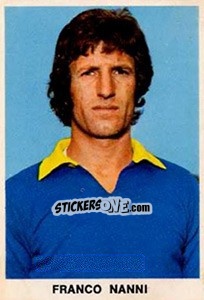 Sticker Franco Nanni - Calciatori 1973-1974 - Edis