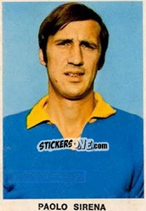 Figurina Paolo Sirena - Calciatori 1973-1974 - Edis