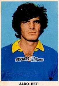 Sticker Aldo Bet - Calciatori 1973-1974 - Edis