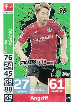 Sticker Takuma Asano