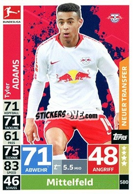 Sticker Tyler Adams