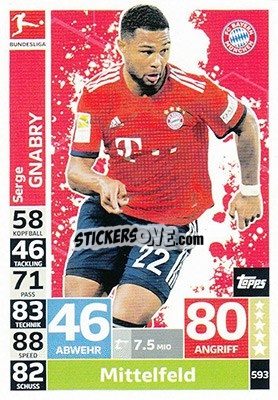 Sticker Serge Gnabry