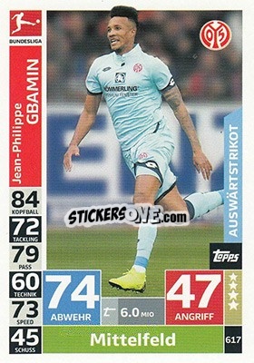 Sticker Jean-Philippe Gbamin