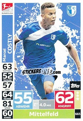 Sticker Marcel Costly