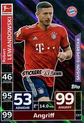 Cromo Robert Lewandowski