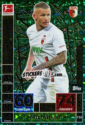 Figurina Jonathan Schmid - German Fussball Bundesliga 2018-2019. Match Attax Extra - Topps