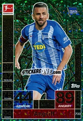 Figurina Vedad Ibisevic - German Fussball Bundesliga 2018-2019. Match Attax Extra - Topps