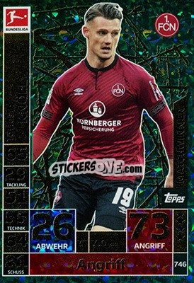 Sticker Törles Knöll - German Fussball Bundesliga 2018-2019. Match Attax Extra - Topps