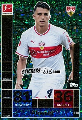 Sticker Marc Oliver Kempf - German Fussball Bundesliga 2018-2019. Match Attax Extra - Topps