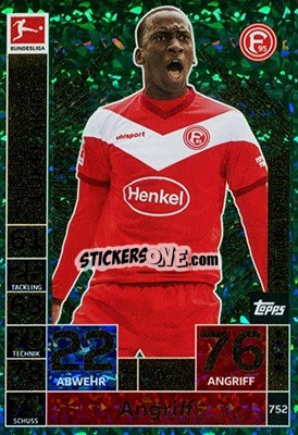 Sticker Dodi Lukebakio - German Fussball Bundesliga 2018-2019. Match Attax Extra - Topps