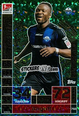 Cromo Bernard Tekpetey - German Fussball Bundesliga 2018-2019. Match Attax Extra - Topps